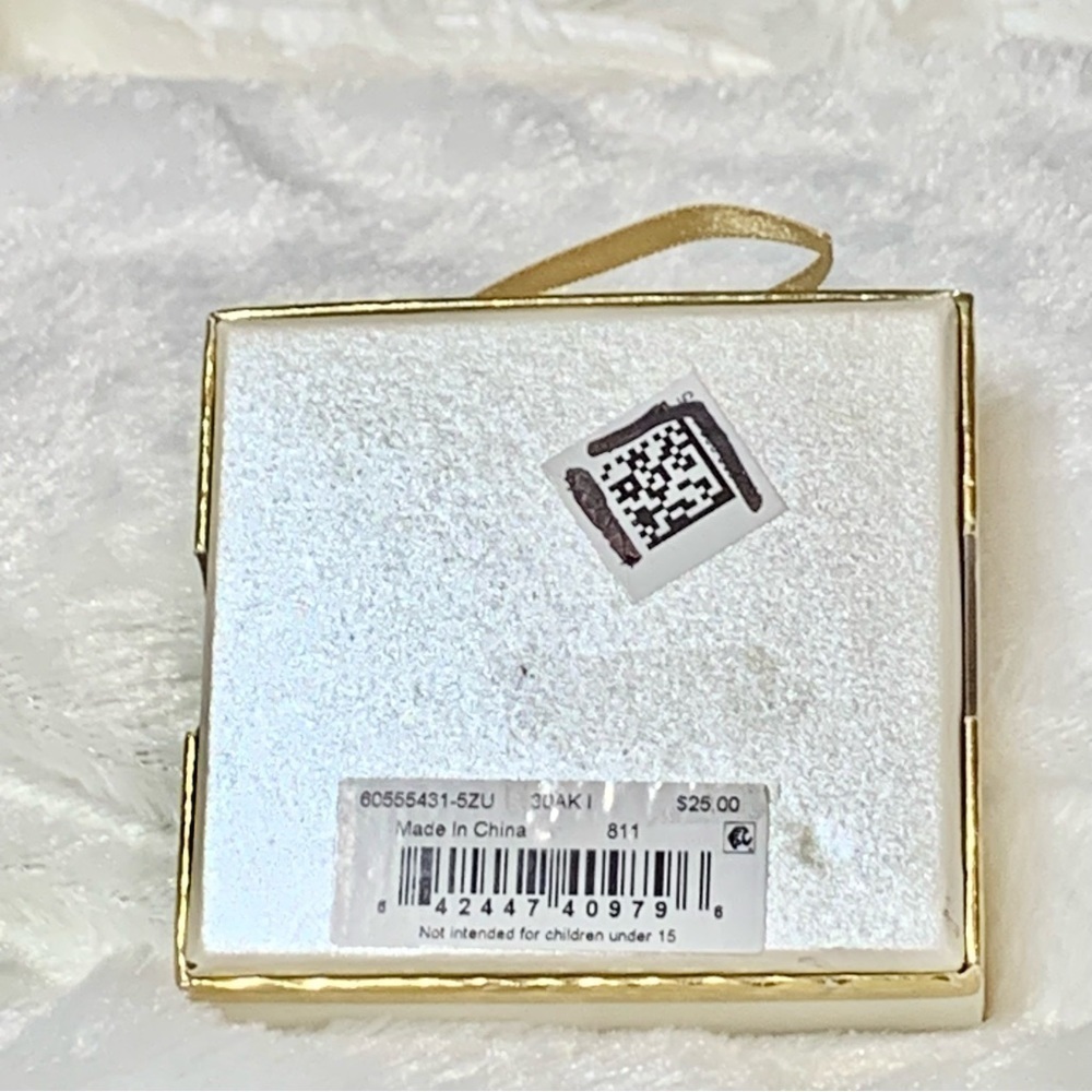 NWT Anne Klein necklace and earrings set monogram E 💍🎈🎊💎💕 - Picture 7 of 9